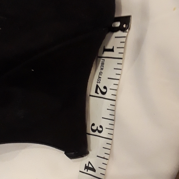 Lashy black suede bottled, size 9 - Picture 6 of 8